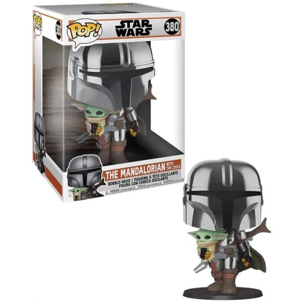 Funko POP! Star Wars: The Mandalorian - Mando w/ The Child ("Baby Yoda") #380