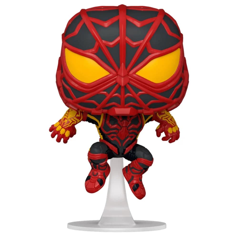 Funko POP! Games: Marvel's Spider-Man: Miles Morales - Miles Morales (S.T.R.I.K.E Suit) #766