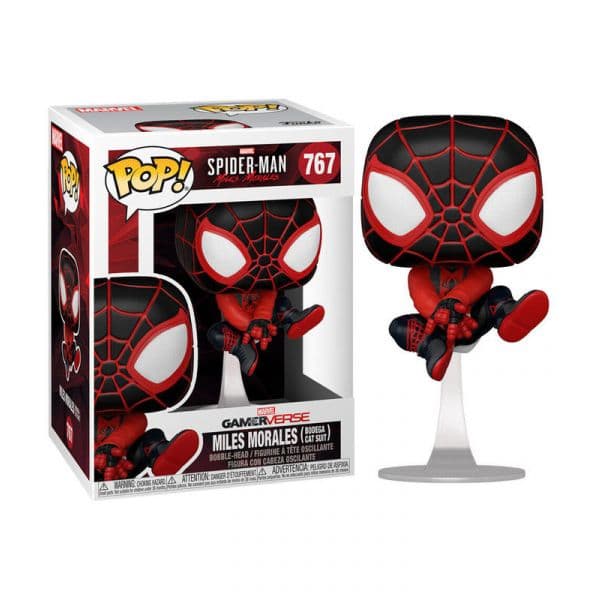 Funko POP! Games: Marvel's Spider-Man: Miles Morales - Miles Morales (Bodega Cat Suit) #767