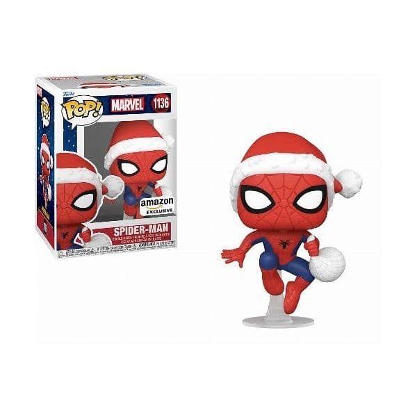Funko POP! Marvel - Spider-Man in Hat (Amazon Sticker Exclusive) #1136