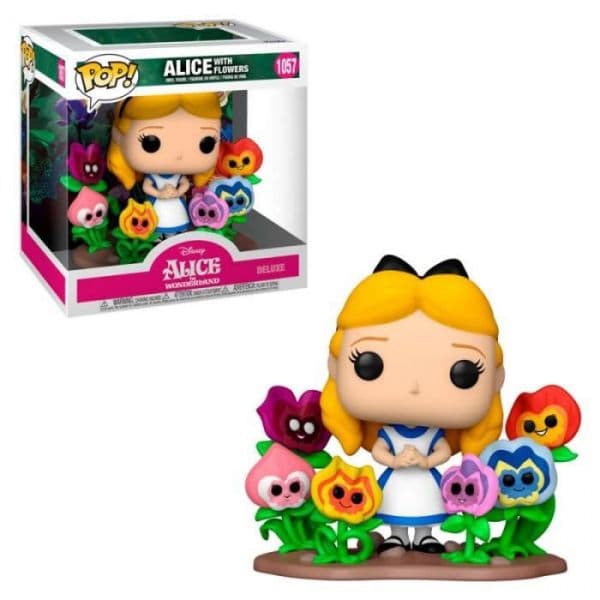 Funko POP! Disney: Alice in Wonderland 70th Anniversary - Deluxe Alice with Flowers