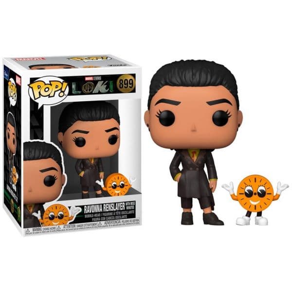 Funko POP! Marvel: Loki - Ravonna Renslayer With Miss Minutes #899