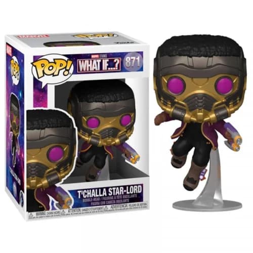 Funko POP! Marvel What If...? - T'Challa Star-Lord #871