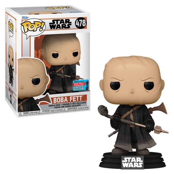 Funko POP! Star Wars The Mandalorian - Boba Fett (No armor) #478