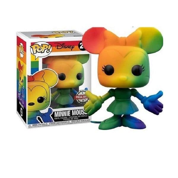 Funko POP! Disney: Minnie Mouse (Rainbow Exclusive) #23
