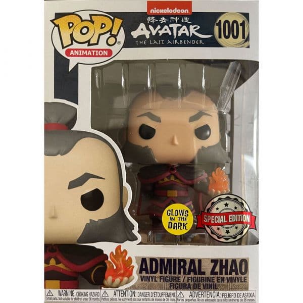 Funko POP! Animation: Avatar: The Last Airbender - Admiral Zhao Fireball Exclusive #1001