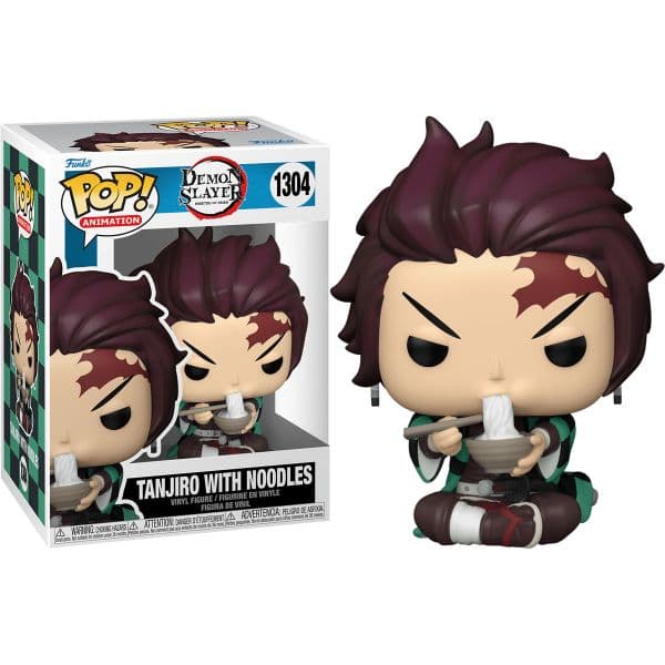 Funko POP! Animation: Demon Slayer: Kimetsu no Yaiba - Tanjiro with Noodles #1304