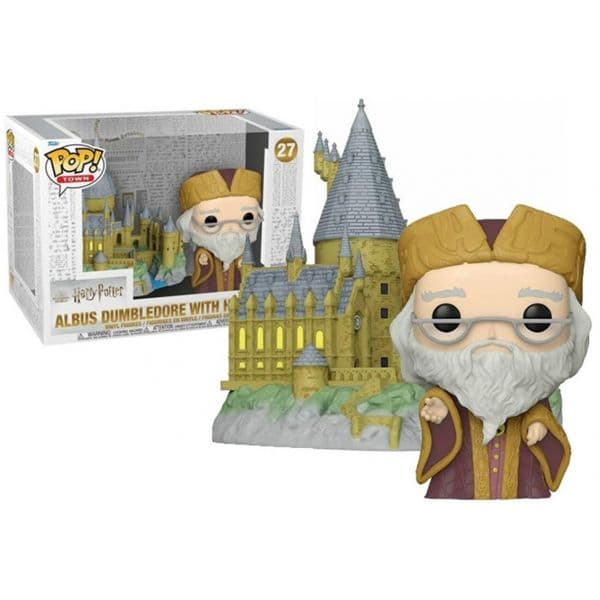 Funko POP! Harry Potter Town: Dumbledore w/ Hogwarts