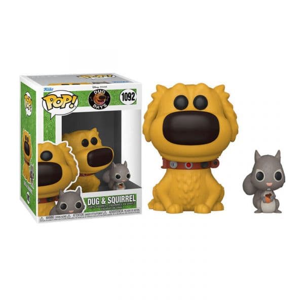 Funko POP! Disney: Dug Days - Dug w/ Squirrel #1092
