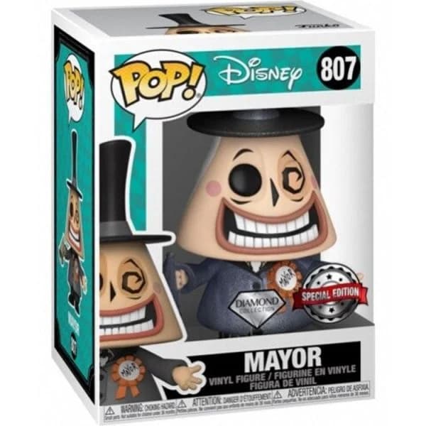 Funko POP! Disney: Pesadilla Antes De Navidad - Mayor #807