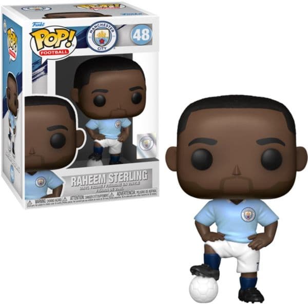 Funko POP! Football: Manchester City - Raheem Sterling