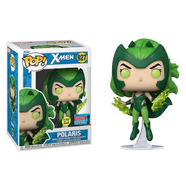 Funko POP! Marvel: X-Men - Polaris (GITD - 2021 Fall Convention Sticker Exclusive) #927