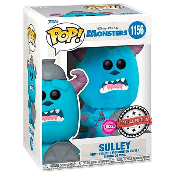 Figura Funko POP Disney Disney Monstruos S.A. 20th Sulley Flocked Exclusive