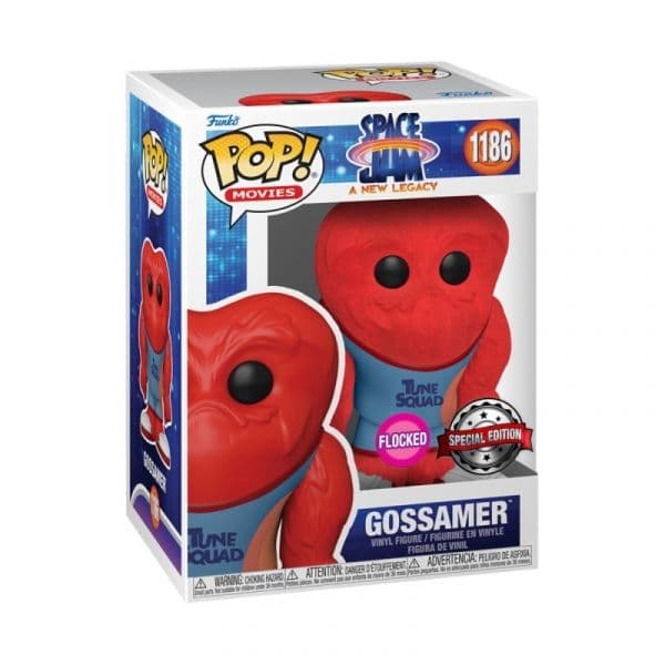 Funko POP! Movies: Space Jam 2 - Gossamer (Flocked) #1186