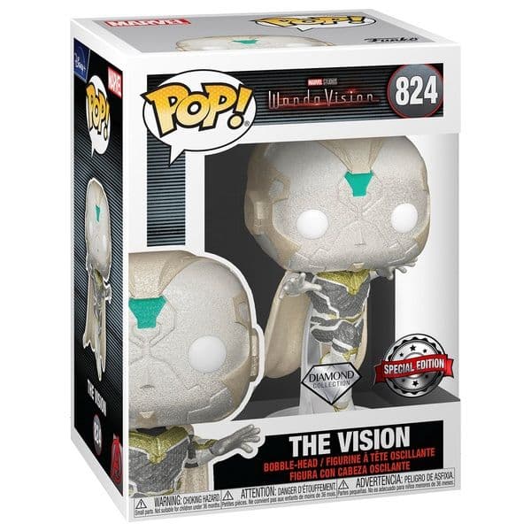 Funko POP! Marvel: WandaVision - The Vision (Diamond) #824