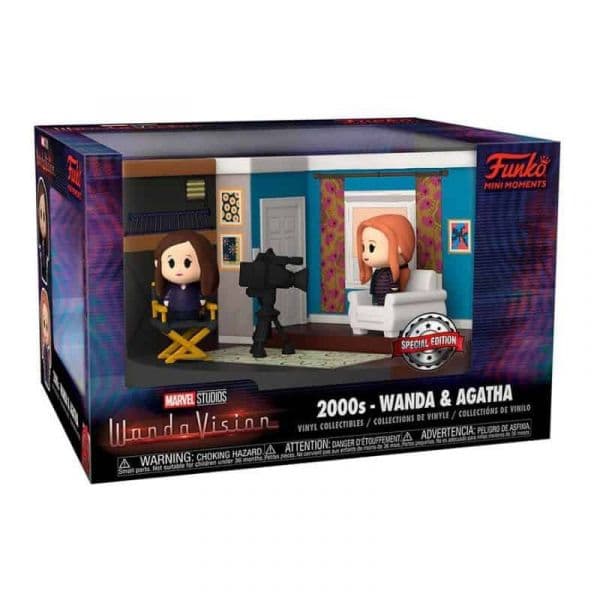 Funko POP! Mini Moments: Marvel WandaVision 2000s Special Edition Wanda & Agatha
