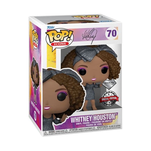 Funko POP! Icons - Whitney Houston (How Will I Know) (Diamond Collection) #70