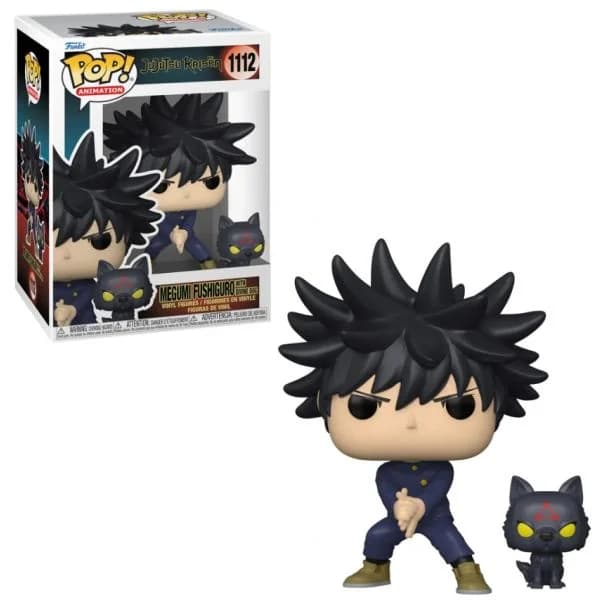Funko POP! Animation: Jujutsu Kaisen - Megumi Fushiguro with Divine Dog #1112