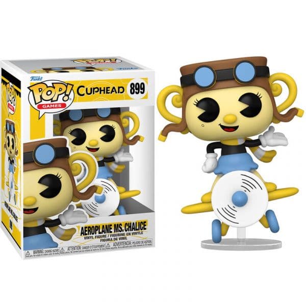Funko POP! Games: Cuphead - Aeroplane Ms. Chalice #899