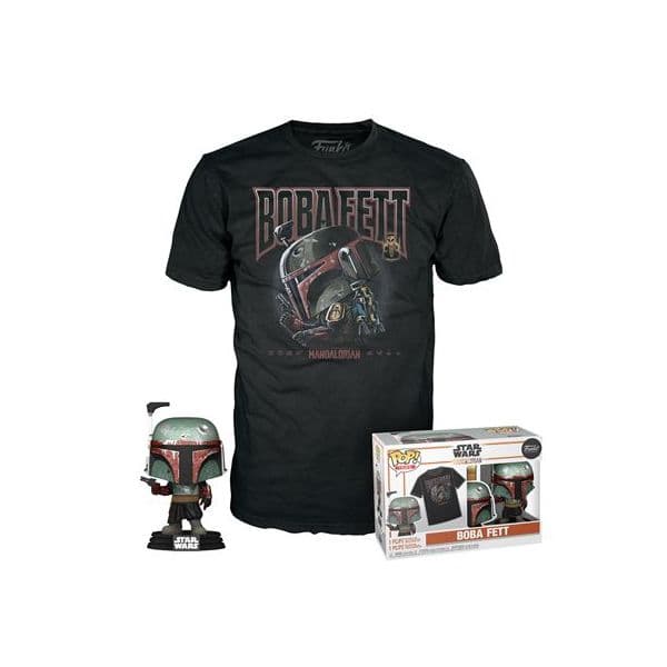 Funko POP! Star Wars Boba Fett #462 + T-Shirt - S