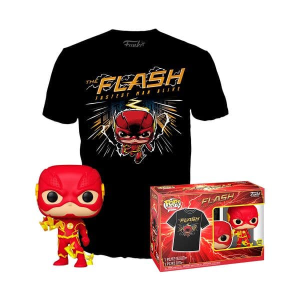 Conjunto Funko POP! & Tee: DC Comics - The Flash (M)