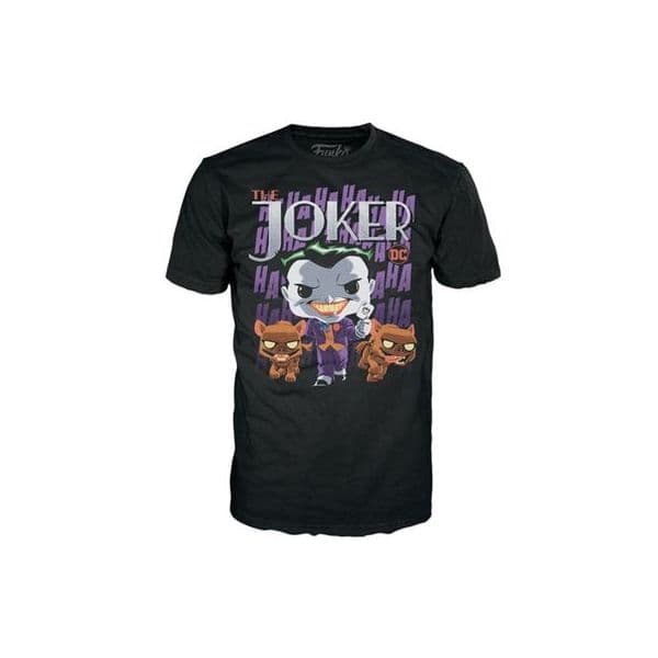 Funko POP! Tee DC Comics - Joker S