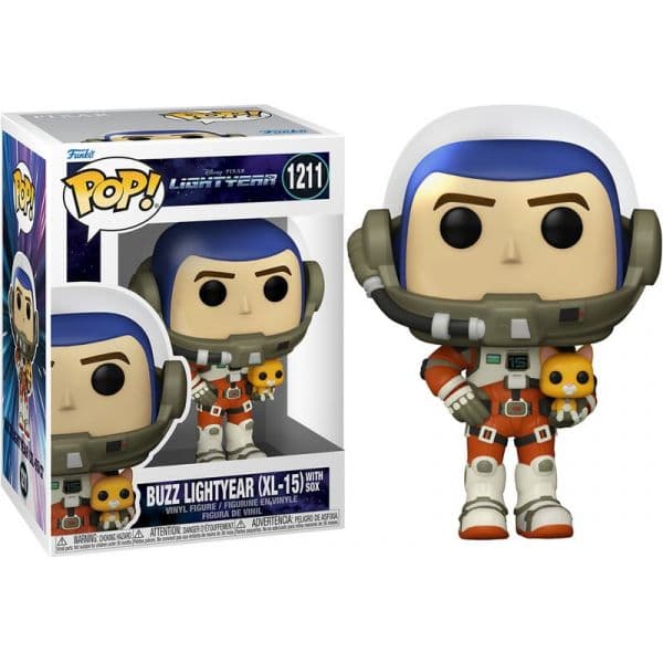 Funko POP! Disney: Pixar: Lightyear - Buzz Lightyear (XL-15) With Sox #1211