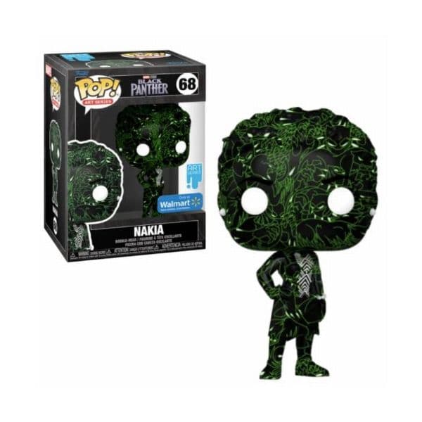Funko POP! Art Series: Marvel Studios: Black Panther - Nakia Exclusive #68