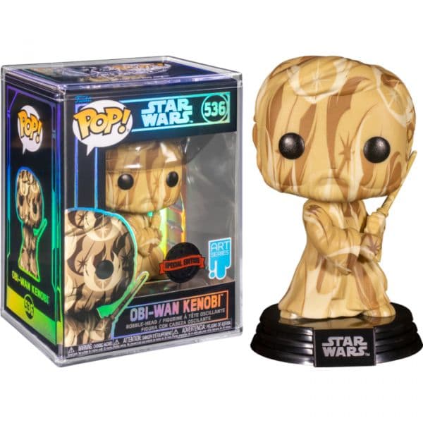 Funko POP! Star Wars: Art Series - Rebel Alliance - Obi-Wan Kenobi Exclusive #536