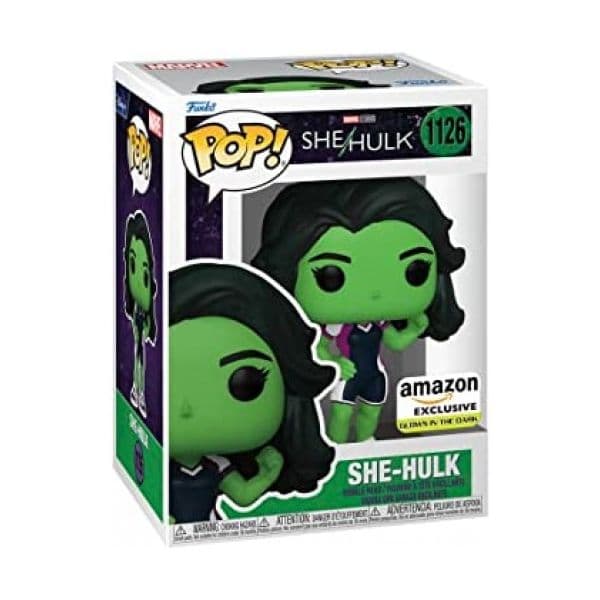 Funko POP! Marvel Studios - She-Hulk (GITD) (Amazon Sticker Exclusive) #1126