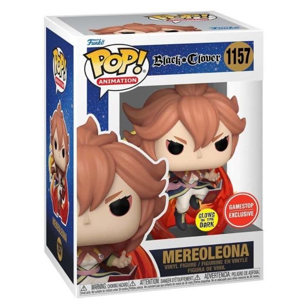 Funko POP! Animation: Black Clover - Mereoleona (GITD GameStop Sticker Exclusive) #1157