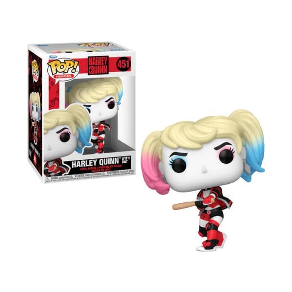 Funko POP! Heroes: Harley Quinn - Harley Quinn with Bat #451