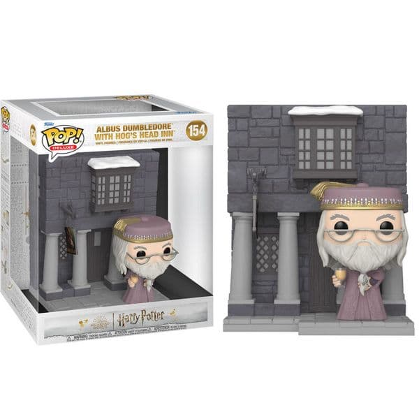 Funko POP! Deluxe: Harry Potter - Dumbledore with Hog's Head Inn #154