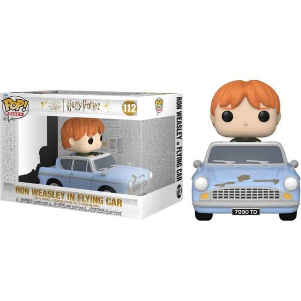 Funko POP! Rides - Harry Potter - Ron Weasley in Flying Car