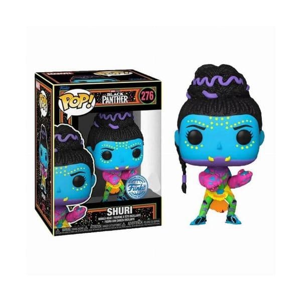 Funko POP! Marvel: Black Panther - Shuri (Black Light) #276