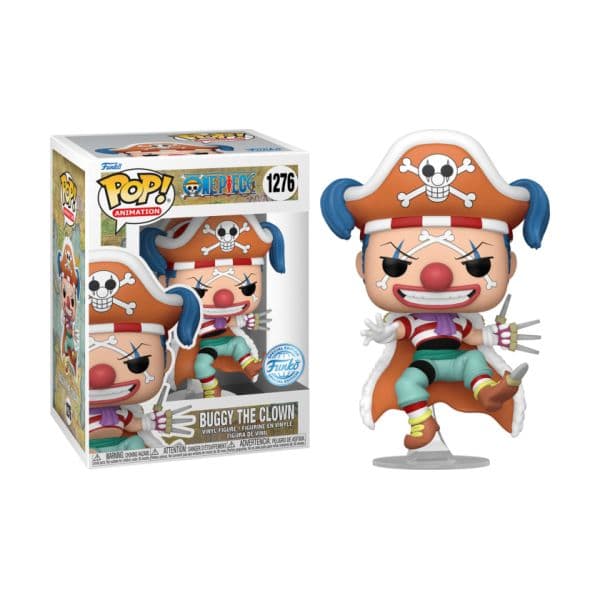 Funko POP! Animation: One Piece - Buggy the Clown Exclusive #1276