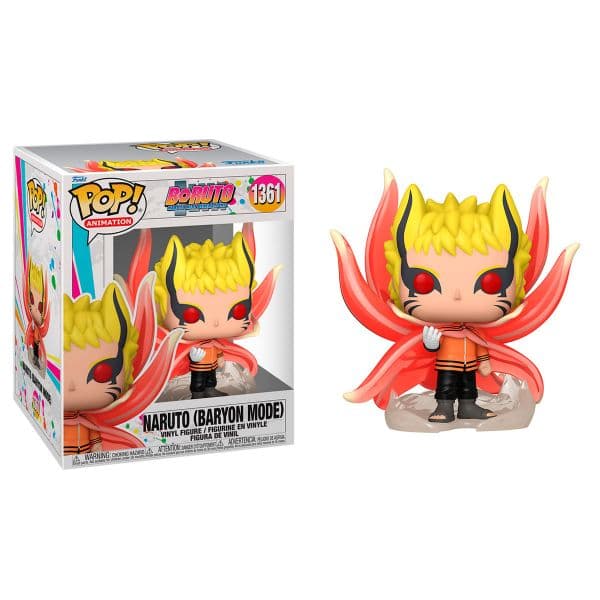 Funko Super POP! Animation: Boruto: Naruto Next Generations - Naruto (Baryon Mode) #1361