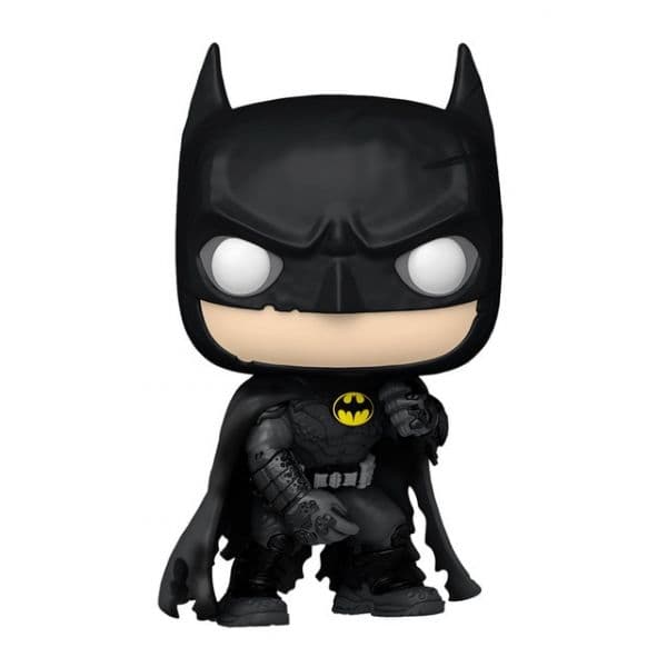 Funko POP! Movies: The Flash - Batman (Keaton) with Tattered Cape Exclusive #1346