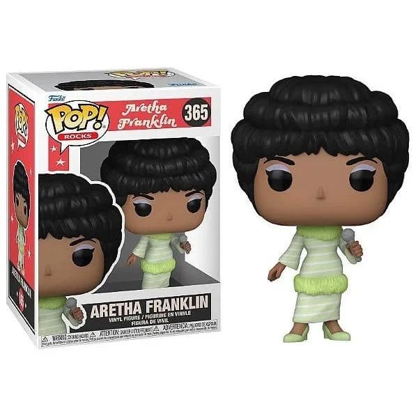 Funko POP! Rocks: Aretha Franklin - Green Dress #365