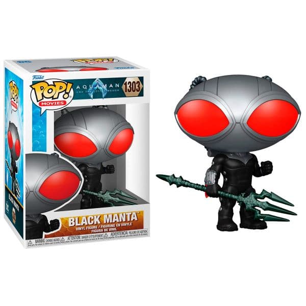 Funko POP! Movies: Aquaman and the Lost Kingdom - Black Manta #1303