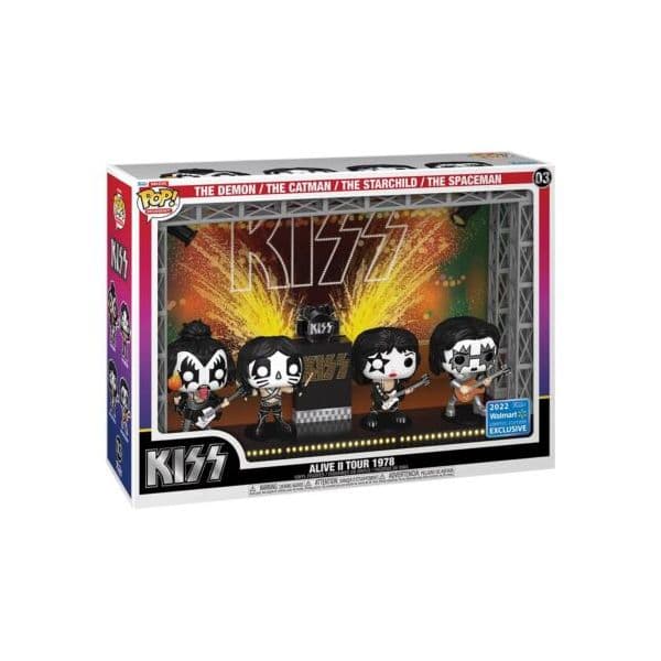 Funko POP! Moments: The Demon / The Catman / The Starchild / The Spaceman - Alive II Tour 1978 #03