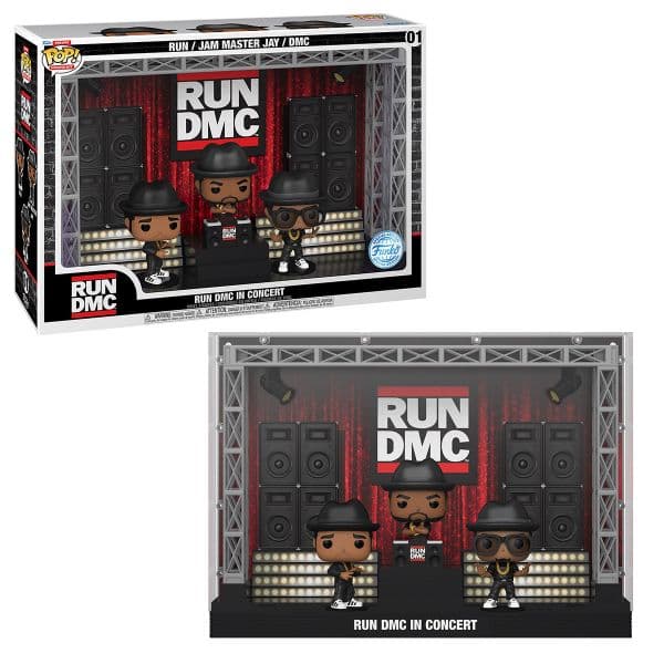 Funko POP! Moment - Run DMC in Concert - Run / Jam Master Jay / DMC #01