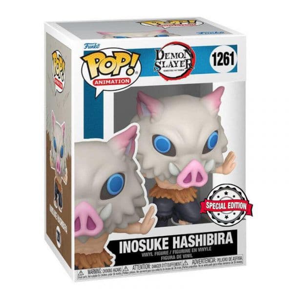 Funko POP! Animation: Demon Slayer: Kimetsu no Yaiba - Inosuke Hashibira Special Edition #1261