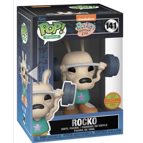 Funko POP! Digital NFT: Rocko's Modern Life - Rocko Exclusive #141