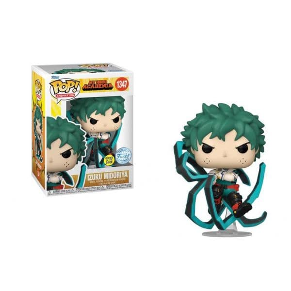 Funko POP! Animation: My Hero Academia - Izuku Midoriya with Blackwhip (GITD) #1347