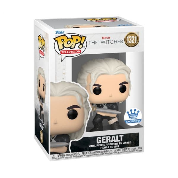 Funko POP! Television: Netflix: The Witcher - Geralt Training (Funko Exclusive) #1321