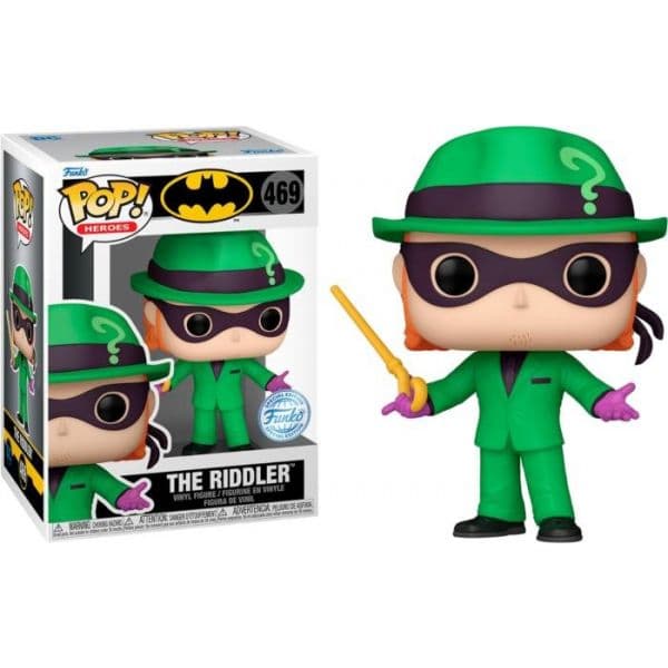 Funko POP! DC Heroes - Batman - The Riddler Exclusive #469