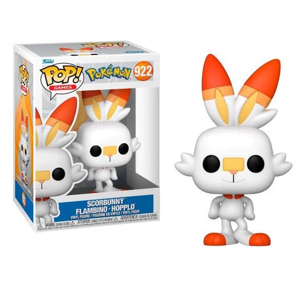 Funko POP! Games: Pokémon - Scorbunny #922