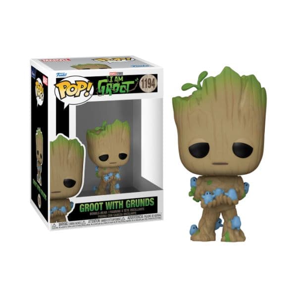 Funko POP! Marvel: I Am Groot - Groot with Grunds #1194