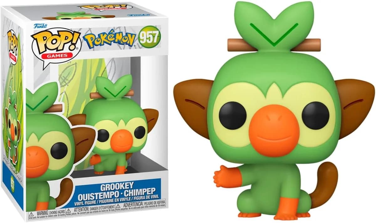 Funko POP! Games: Pokémon - Grookey #957